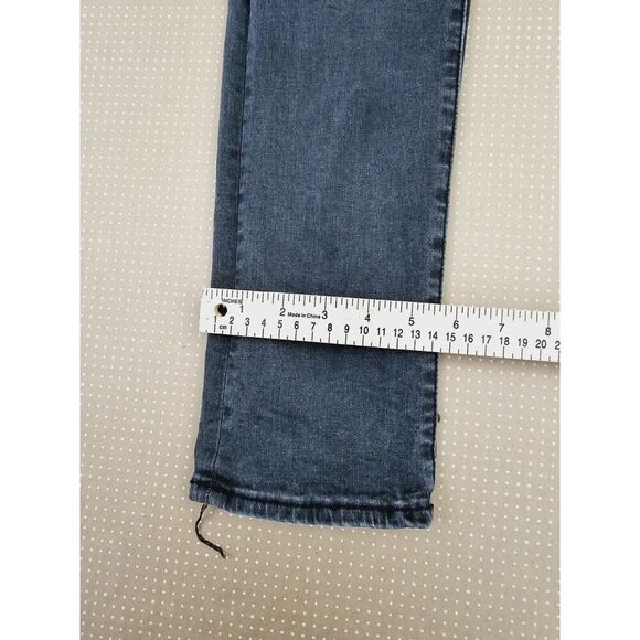 MNML Jeans Mens Size 34x32 Dark Gray Slim Fit Denim Casual - Picture 4 of 15